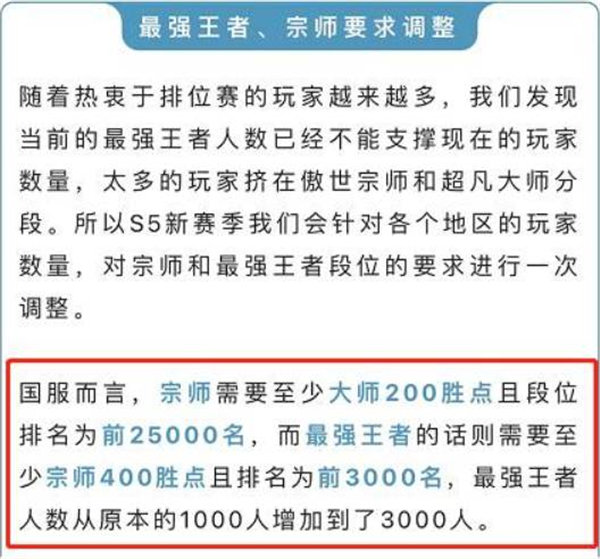 英雄联盟手游宗师段位条件是什么 英雄联盟手游宗师段位条件最新2022