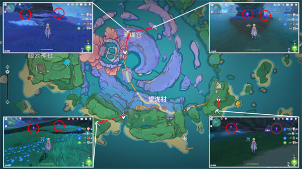 原神电气水晶采集路线一览