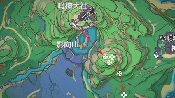 原神3.3神里绫人突破材料绯樱绣球高效采集路线