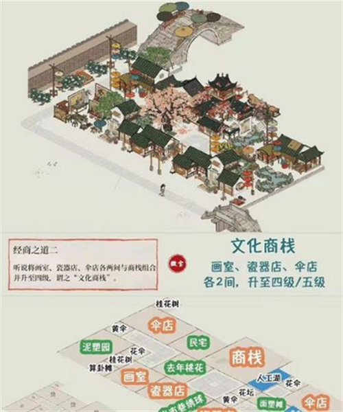 江南百景图文化商栈建造攻略