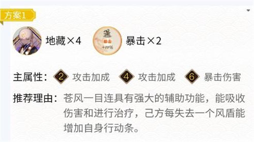 阴阳师苍风一目连御魂搭配攻略