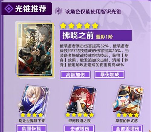 崩坏星穹铁道希露瓦强度属性解析