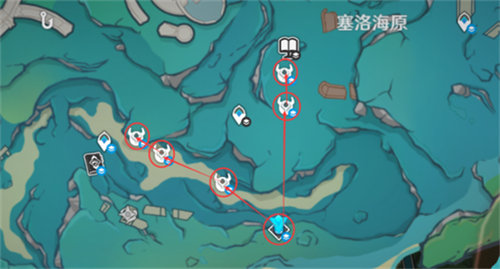 原神原海异种快速刷取路线介绍