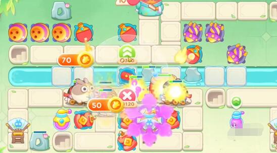 保卫萝卜4梁波波与祝秋秋第6关怎么过